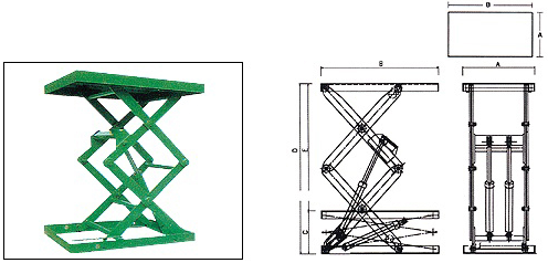 Table Lift 2 Stage
